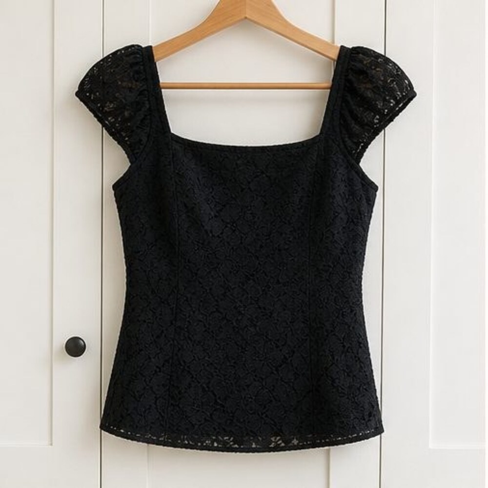 Sage Puff Sleeve Top